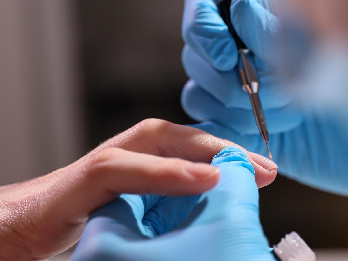 Detailaufnahme Handpflege